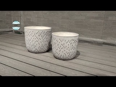 花 / 緑 植物 粘土 繊維 プランター 現代の スタイル 耐候