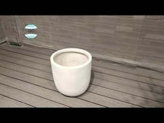 繊維 セメント の 鍋 と 繊維 粘土 で 庭 に 現代 的 な 風格 を 添え て ください