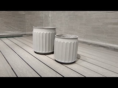 手彫り繊維セメントポット 炭火炉 キャンプバーナー 暖房