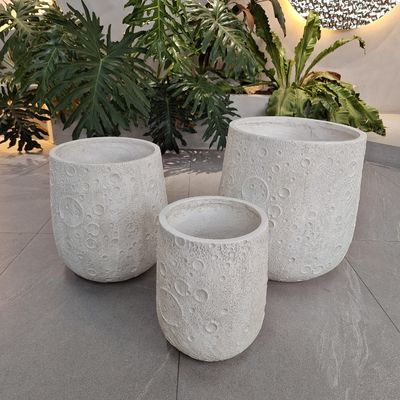 購入 軽量 繊維 粘土 プランター 室内 室外 家庭 庭 飾り online manufacture