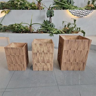 購入 エレガント モダン デザイン 室内 屋外 植物 鉢 の 粘土 繊維 プランター online manufacture