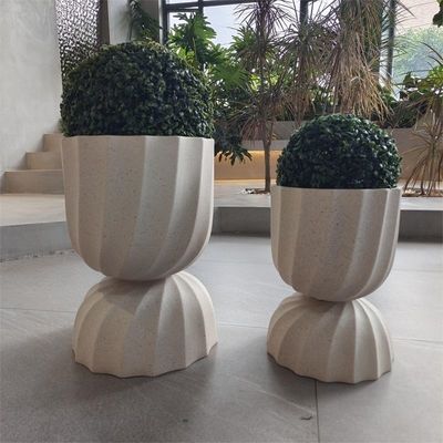 購入 カスタマイズされた繊維粘土の植樹器 防水 花 / 緑の植物 online manufacture