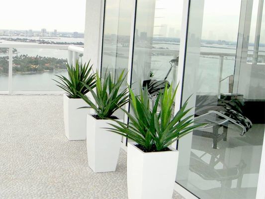 購入 内外用 方形 ガラス繊維 花 植える 鉢 online manufacture