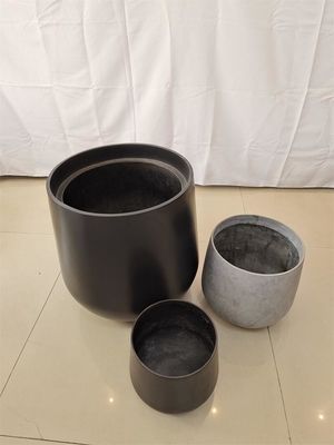 購入 ホテル 屋外 室内 用 円形 繊維 ガラス 花瓶 GRP プランター ボックス online manufacture