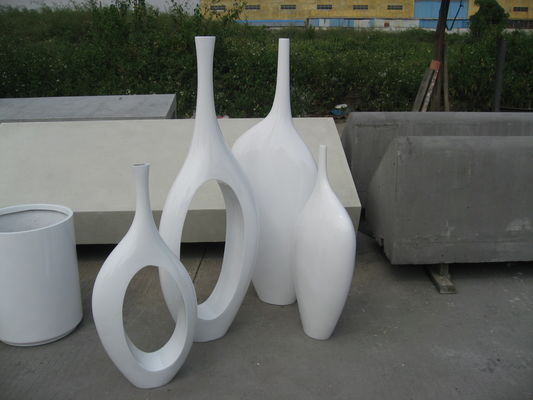 購入 室内 と 室外 の 木 の 花鉢 の ための 現代の 繊維 グラス ガーデン プランター online manufacture