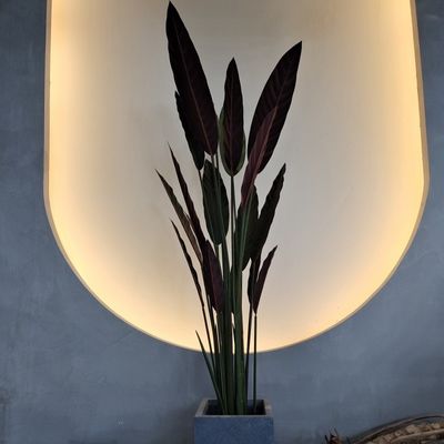 購入 リアル 140CM フェイックス バード オブ パラダイス 木 室内 / 屋外のための人工植物 online manufacture