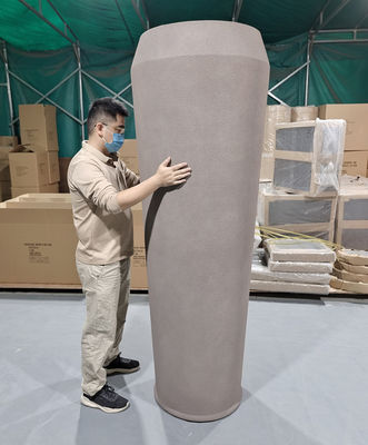 購入 オーダーメイドの花や植物の配置のための四角形ファイバーグラスプランター online manufacture