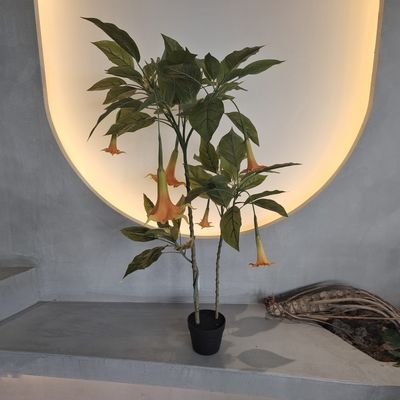 購入 昆虫 に 耐える 生物 の よう な 人工 植物 家庭 の 装飾 用 の 人工 の ダトゥラ 木 online manufacture