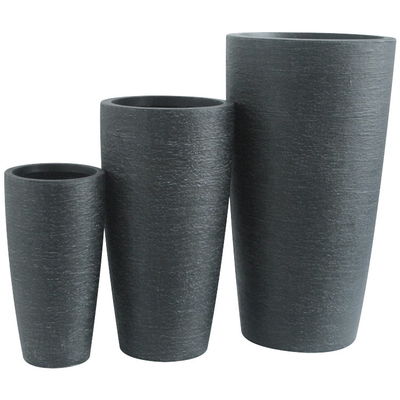 購入 耐 Frost 特性 繊維粘土 プランター 現代 デザイン 屋外用 online manufacture