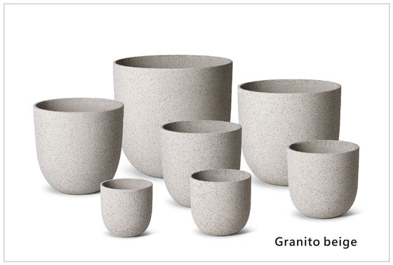 購入 卸売 繊維粘土 花瓶 室内 室外 装飾 強化 粘土 植物 箱 online manufacture
