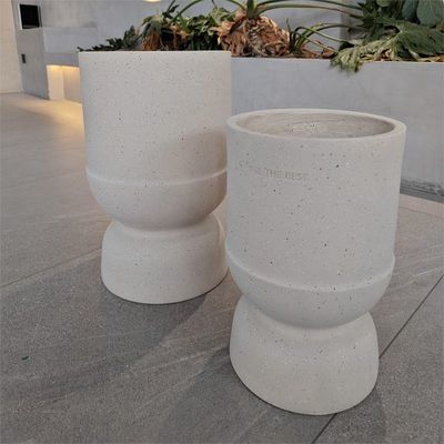 購入 モダンスタイル 繊維セメントポット 防寒 防寒 屋外装飾用 online manufacture