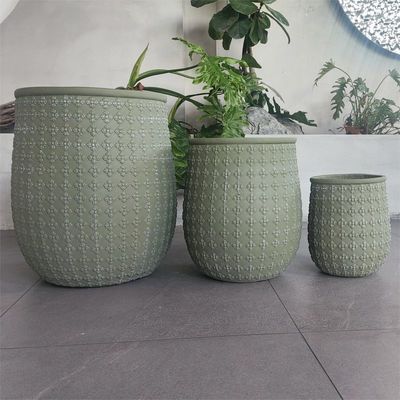 購入 暖かいキャンプ用燃焼器と木炭のための凍結耐性繊維セメントポット online manufacture
