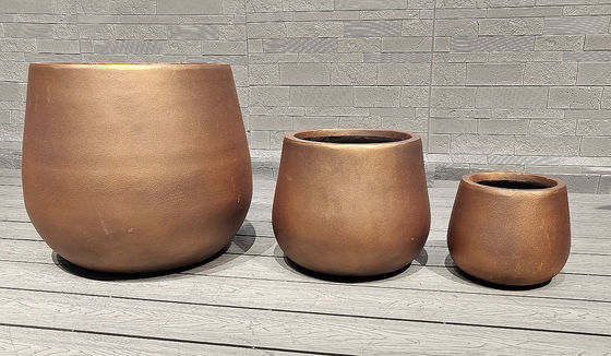 購入 庭 の 美しさ と 耐久性 に 合わせた 耐寒 粘土 繊維 植樹 器 online manufacture