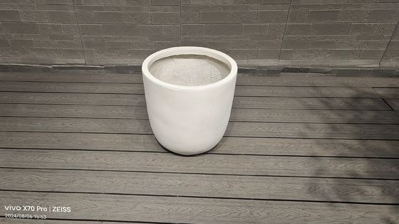 購入 繊維セメントの鍋と繊維粘土で 庭に現代的なスタイル online manufacture