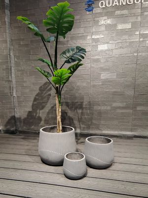購入 室内 ホテル 庭 家 強化 粘土 プランター 繊維 粘土 モダン デザイン online manufacture