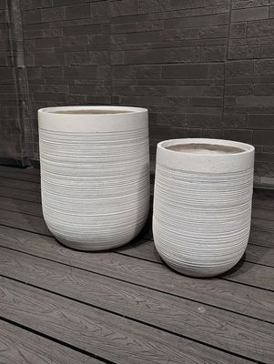 購入 Φ300*H400 繊維粘土植樹器 保存5〜6年 屋外生活 質感 表面 耐候性 耐久性 デザイン online manufacture
