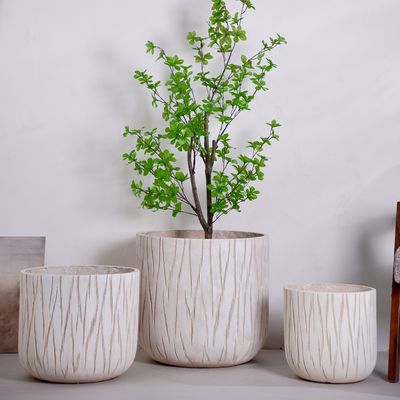 購入 工場用品 熱売り 家具 装飾 粘土繊維 盆 庭園 植物 盆 花 セット 家具 装飾 品質 プランター 盆 花 online manufacture