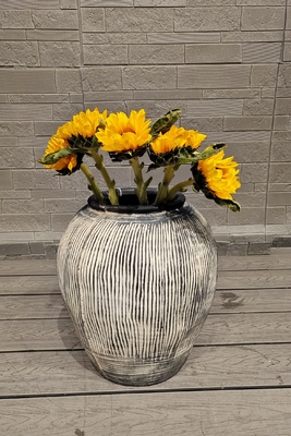 購入 Stylish and Functional Fiberclay Planter for Your Modern Outdoor Space online manufacture