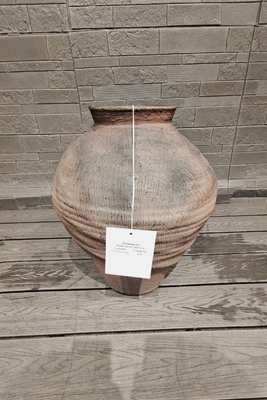 購入 Stylish Modern Fiber Clay Planter with Frost Resistant Character and Textured Surface online manufacture