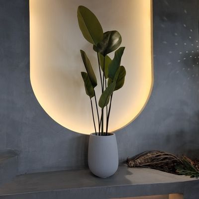 プラスチック パーソナライズ 大型 高さ 120cm 人工 植物 サイズ 清掃 簡単