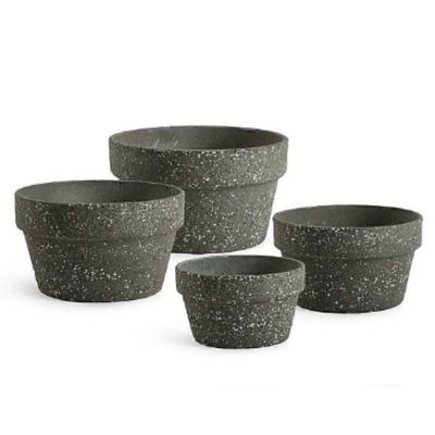 室内 や 室外 の 植物 の 排水 穴 を 備えた スタイリッシュ な セラミック プランター ポット