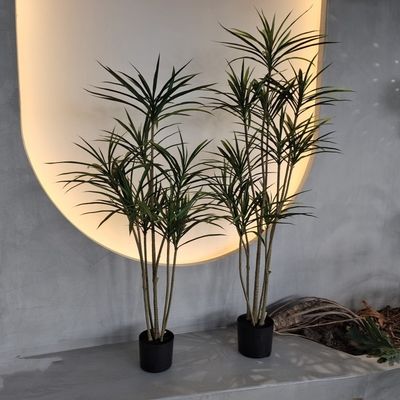 130-150cm プラスチック 人工ユッカ 木 屋外装飾用