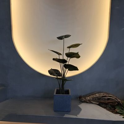 環境に優しい現実的なプラスチック 人工植物 人工室内植物 90cm