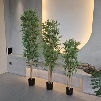 人工竹木 X 7 UV耐性プラスチック植物 120-180CM