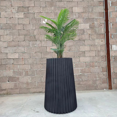 耐久性のある粘土繊維のプランターコレクションで 植物のディスプレイをリニューアルしてください