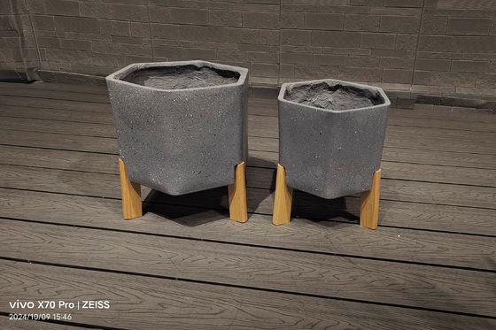 オーダーメイド 繊維粘土 プランター 室内 寿命 7-8 年 ロンブス デザイン