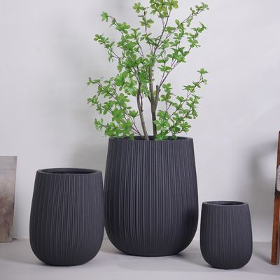 小型の屋外植樹器と室内花瓶 家装 コンクリートポット デスクトップ/ガーデンデザインパッケージボックスのための排水